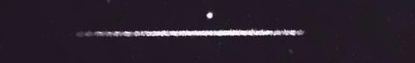 Unprocessed fireball image