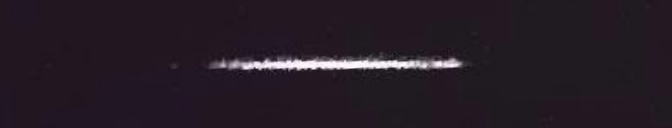 Unprocessed fireball image