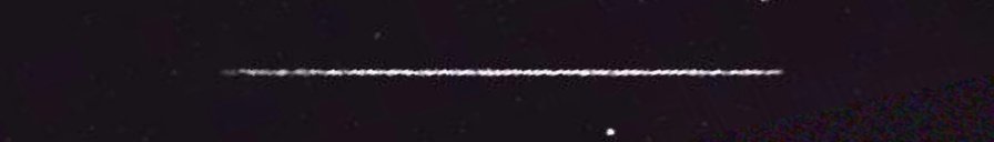 Unprocessed fireball image