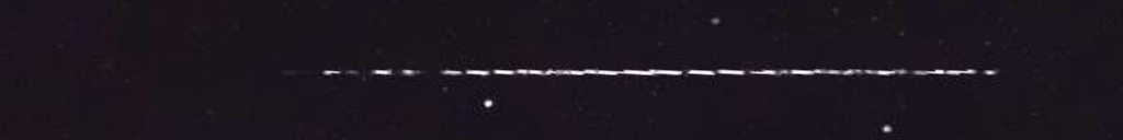 Unprocessed fireball image