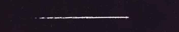 Unprocessed fireball image