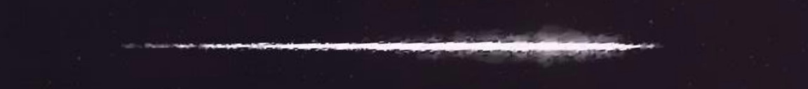 Unprocessed fireball image