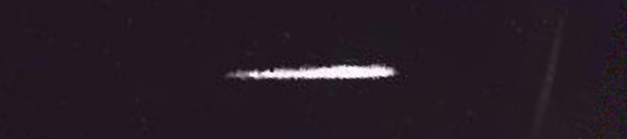 Unprocessed fireball image