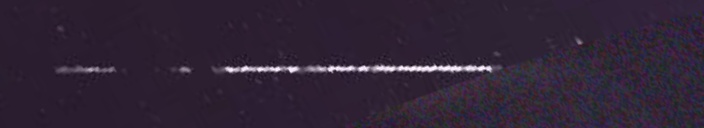 Unprocessed fireball image