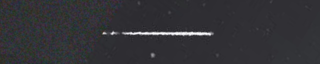 Unprocessed fireball image