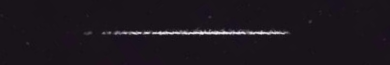 Unprocessed fireball image