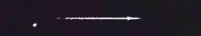 Unprocessed fireball image