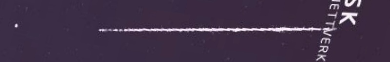 Unprocessed fireball image