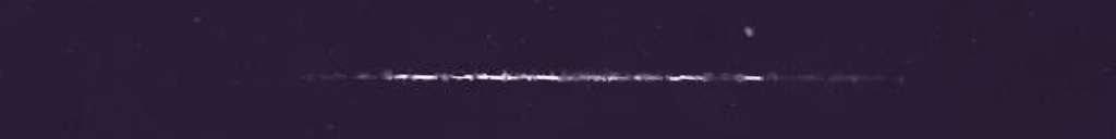 Unprocessed fireball image