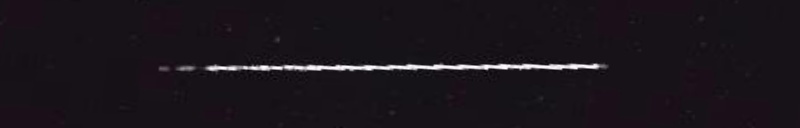 Unprocessed fireball image