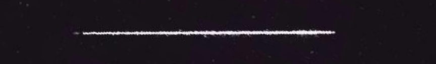 Unprocessed fireball image