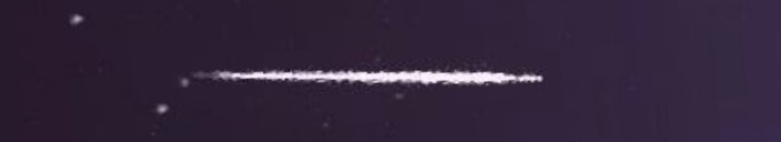 Unprocessed fireball image