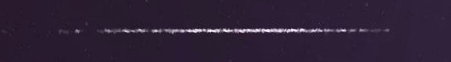 Unprocessed fireball image