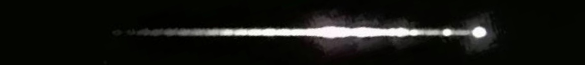 Unprocessed fireball image