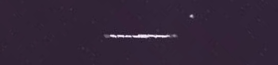 Unprocessed fireball image