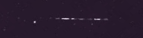 Unprocessed fireball image