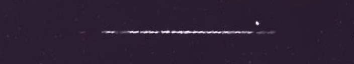 Unprocessed fireball image