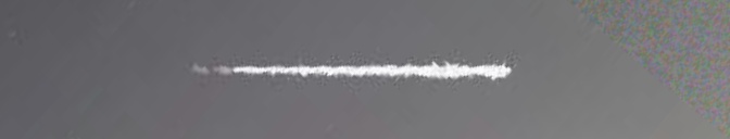 Unprocessed fireball image