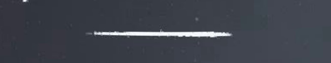 Unprocessed fireball image