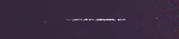 Unprocessed fireball image