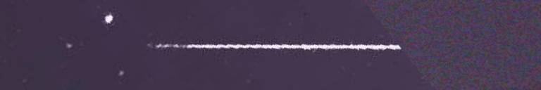 Unprocessed fireball image