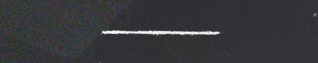 Unprocessed fireball image