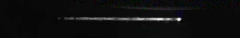 Unprocessed fireball image