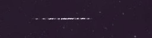 Unprocessed fireball image