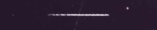 Unprocessed fireball image