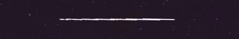 Unprocessed fireball image