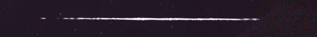 Unprocessed fireball image