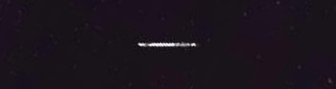 Unprocessed fireball image