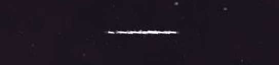 Unprocessed fireball image