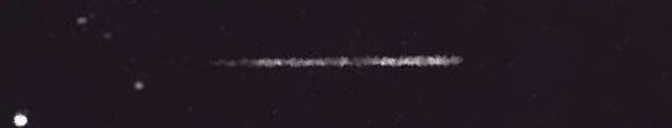 Unprocessed fireball image