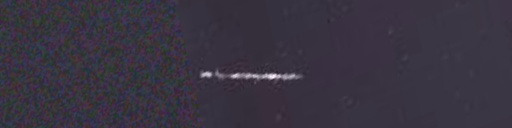 Unprocessed fireball image