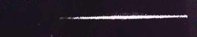 Unprocessed fireball image