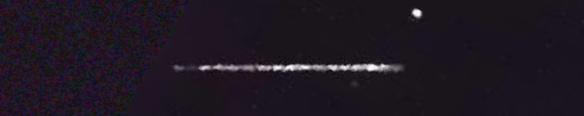 Unprocessed fireball image