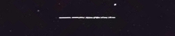 Unprocessed fireball image