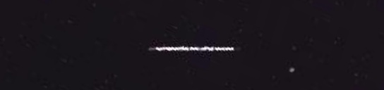 Unprocessed fireball image