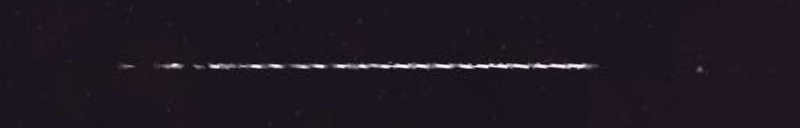 Unprocessed fireball image