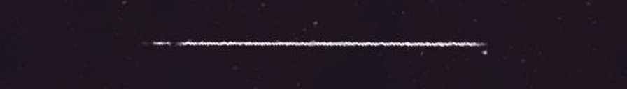 Unprocessed fireball image