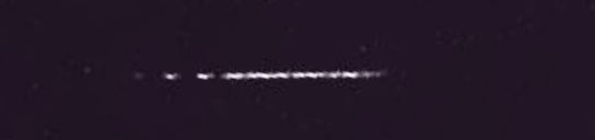 Unprocessed fireball image