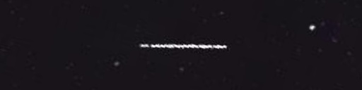 Unprocessed fireball image