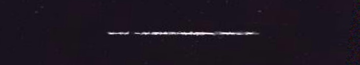 Unprocessed fireball image