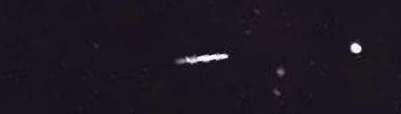 Unprocessed fireball image