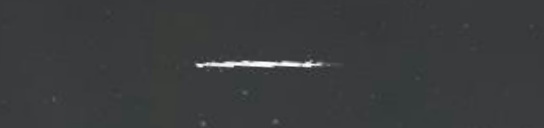 Unprocessed fireball image