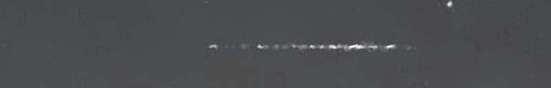 Unprocessed fireball image