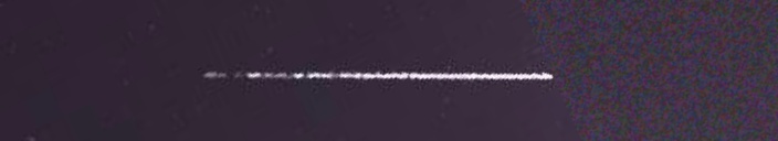 Unprocessed fireball image