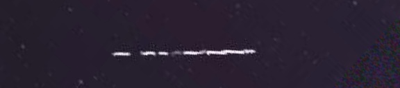 Unprocessed fireball image