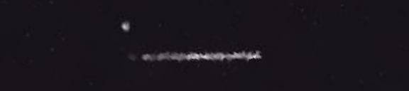 Unprocessed fireball image